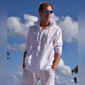 Cotton Natural White Breeze Jacket